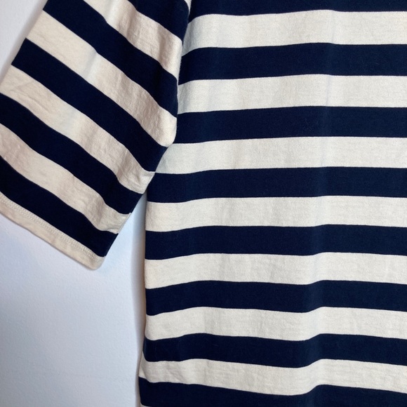 J. Crew oversized stripped tee SIZE XSM/SM - Picture 5 of 7